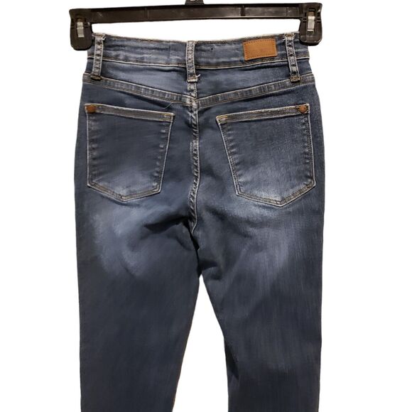 Judy Blue Skinny Fit Jeans Womens Size 1/25 Distressed - Picture 3 of 10